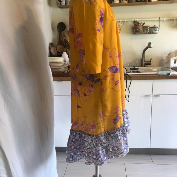 Silk Shift Dress - Picture 5 of 8